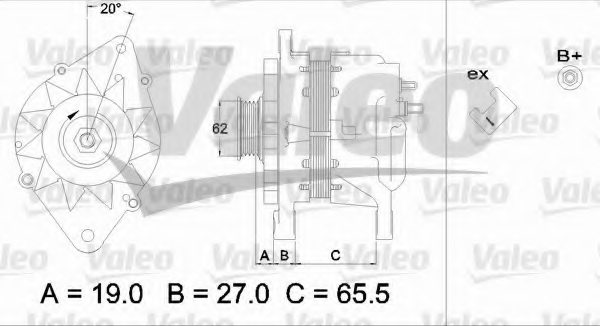 VALEO 437220 Alternator
